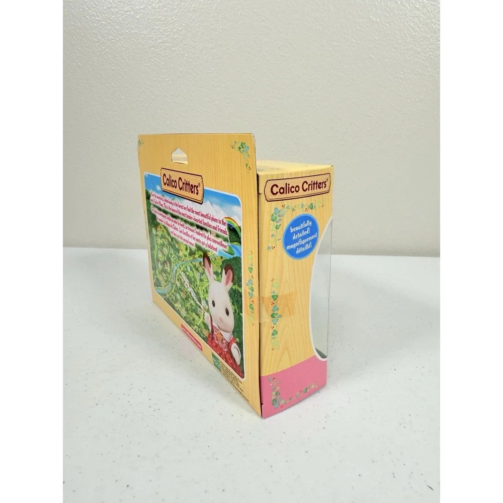 Sylvanian Families Calico Critters  Marshmallow Mouse Family And Triplets New